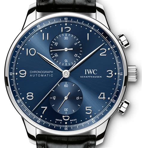 iwc blu|iwc blue dial.